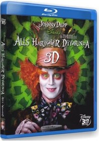 Resim Alis Harikalar Diyarında - 3D Blu-Ray Disc Ambalajında 