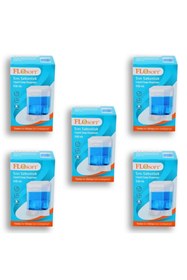 Resim Flosoft Sıvı Sabunluk Dezenfektan Aparatı 500 Ml 5 Adet 