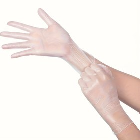 Resim 100 adet TPE Tek Kullanımlık Eldiven - Hafif, Şeffaf, Gıda Sınıfı Malzeme Mutfak Temizliği, Bulaşık Yıkama, Ev Kullanımı ve Gıda İşleme, Tuvalet, Araba, Mutfak Eldivenleri, Nitril Eldiven, Pişirme ve Gıda Hazırlığı için Eldiven, Mutfak Eldivenleri 