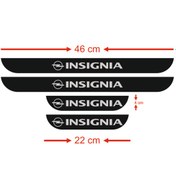 Resim Opel Insignia Kapı Eşiği 4 Lü Aksesuar 