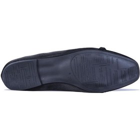 Resim Scarletta S4 Siyah Saten Kadın Babet Ayakkabı Siyah 