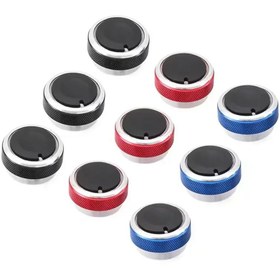 Resim For Ford Focus 2 MK2, Focus 3 MK3, Mondeo Sedan için 1 adet Alüminyum Alaşım AC Kolu, Isı Kontrol Düğmesi - Kumaş Malzeme Olmayan, Evrensel Uyumluluğa Sahip 