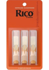 Resim Rico Rıa0315 Orange Box Soprano Saksafon Kamışı No: 1.5 Başlangıç/eğitim - 3'lü Paket Standart Kesim, Kolay Çalım Ve Başlangıç Seviyesi İçin İdeal 