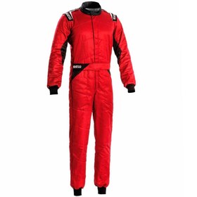 Resim Sparco Sprınt Yarış Tulumu Fıa Onaylı Kırmızı Siyah 48 Beden 