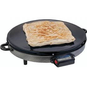 Resim Taner 50 cm Termostatlı Elektrikli Katmer ve Gözleme Tavası - Emaye Gövde, Bakalit Tutamak, Ayarlanabilir Sıcaklık, Enerji Tasarrufu 