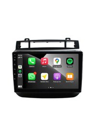 Resim Volkswagen Touareg Araç Multimedya Android Ekran Carplay Double Teyp 4+64 9" 10-15 Black Cadence 
