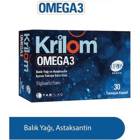 Resim Krilom Omega-3 30 Yumuşak Kapsül 