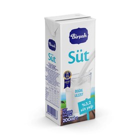 Resim Birşah Süt 200 ml 