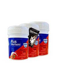 Resim Playboy Blue Rus Merhemi 3'lü X 50 Ml Tüy Dökücü Krem + 1 Armağan Jel 
