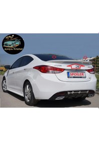 Resim Hyundai Elantra Spoyler 2010-2016 Fiberglass Boyasız 