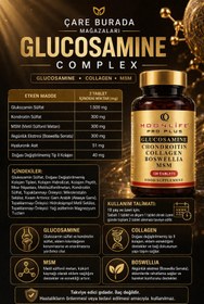Resim Çare Burada Moonlife - Glukozamin, Kondroitin, Sülfat Kapsül 120 Adet (Glukozamin & MSM & Kolajen & Akgünlük & K 