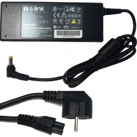 Resim S-Link Fujitsu Siemens Lifebook Tablet Pc T730 19V 4.74A 90W Adaptör 