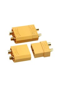 Resim Xt90 Konnektör Seti Xt90 Dişi + Erkek 
