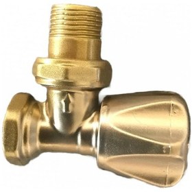 Resim Şimaş 1/2 Köşe Radyatör Vanası Gold 