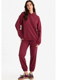 Resim Defacto Bordo Kadın Eşofman Altı F9622ax/br115 Bordo 