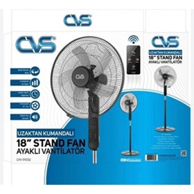 Resim MAXPLUS CVS Dn 91032 Uzaktan Kumandalı 18'' 110 Watt Ayaklı Vantilatör 