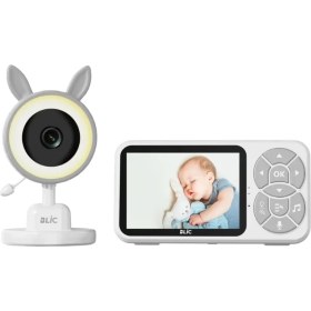 Resim Teknomiy Gece Görüşlü Bebek Telsizi Besleme Hatırlatıcılı LCD Ekran 