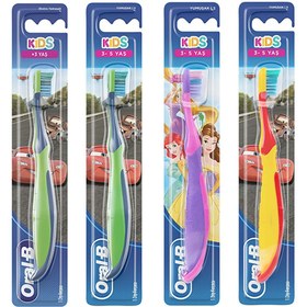 Resim Oral-B Stages Çocuk Diş Fırçası 3-5 Yaş (Asortili) - Gratis 
