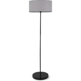 Resim Modern Lambader Metal Ayak Silindir Antrasit Başlık 7707 