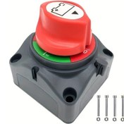 Resim Dashanshop Tekne Araç Kamyon Karavan Traler İçin 2 Pozisyonlu Akü Anahtarı Disconnect Switch 