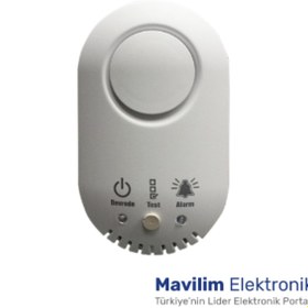 Resim EDS GZD03 Fişli Dogalgaz ve LPG Gaz Dedektörü (220V) Röleli 