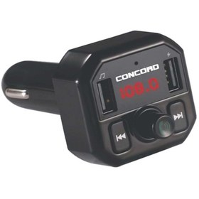 Resim Concord C-609 3.1A Çift Usb-Tf-Bt-Fm Transmitter 