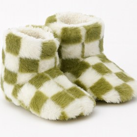 Resim Minissa çocuk Ve Bebek Panduf, Kışlık Peluş Bot Yumuşak Sıcacık Kaymaz Taban Ev İçi Patik 