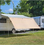 Resim 2K Karavan 290cm Karavan Tentesi Ön Uzatma Gölgelik Perde 