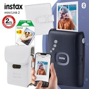 Resim Fujifilm Instax Mini Link 2 Uzay Mavisi Akıllı Telefon Yazıcısı Ve Çantalı Hediye Seti 1 Fujifilm