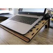 Resim LEYLASER 6 Mm Ahşap Ham Mdf Laptop Standı 40*30 