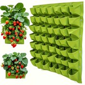 Resim 18 Cepli Dikey Bahçe Planteri - Hafif Duvara Monte Bitki Çantaları, Alan Tasarrufu İçin İç/Dış Mekan Kullanımı, Modern Asılı Raf, Bitkiler ve Sebzeler İçin, Dayanıklı Yeşil Kumaş Tasarımı, İç Bahçe, Çağdaş Bahçe Aksesuarı, Sağlam Yapı 