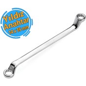 Resim TERA İki Ağız Yıldız Anahtar 14x15 mm 
