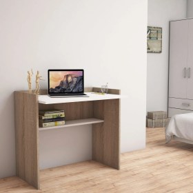 Resim Bimossa S1020 Mehpare Çalışma Masası Ceviz Beyaz 