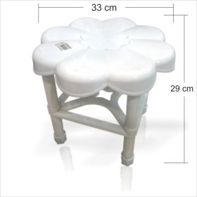 Resim M3 Decorium Banyo Wc Tuvalet Küvet Taburesi 