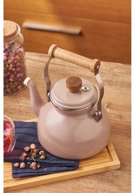 Resim Emsan Royal Emaye Demlik Vizon 