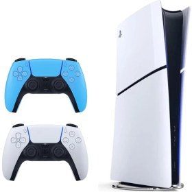 Resim Sony Playstation 5 Slim Digital 825 GB + 2. Mavi Dualsense Ithalatçı Garantili 
