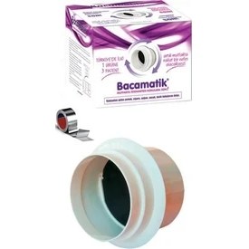 Resim Bacamatik Aspiratör Davlumbaz Baca Klapesi Koku Önleyici 