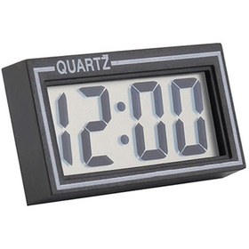 Resim Otomatik Kararan Lcd Ekranlı Evrensel Araba Dijital Saati, Kolay Kurulum, Şık Tasarım 