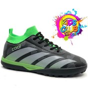 Resim Cool Neymar Çoraplı Çocuk Halısaha Ayakkabısı Yeşil 