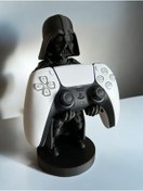 Resim Nerva Design 3D Star Wars Darth Vader Kol Tutucu, Joystick Kumanda Standı, Xbox / Ps4 / Ps5 Uyumlu 