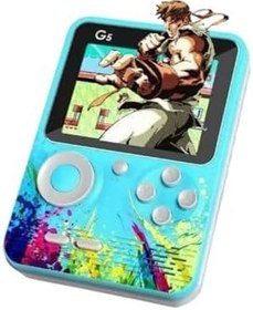 Resim G5 Taşınabilir Retro Oyun Konsolu, 500 Oyun, 3 İnç LCD Ekran, AV Çıkışlı, 1000mAh Batarya, Çok Renkli 