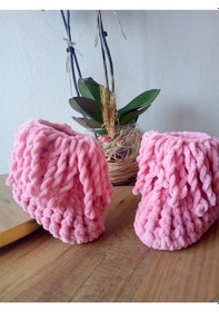 Resim Kiz çocuk Panduf Kahverengi 