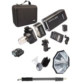Resim Godox Pocket Flash AD200 Canon Uyumlu Full Set 
