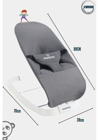 Resim Mamma Shake&sleep Yeni Nesil Çift Sallama Fonksiyonlu Ana Kucağı Premium Kalite Antrasit 