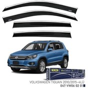 Resim Nıken 047vw060201 - Kromlu Cam Rüzgarlığı Vw Tıguan 2010-2015 4lü 
