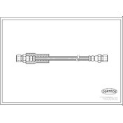Resim CORTECO 19032832 Fren Hortumu On G-Class W460 82-92 W461 93-00 A4604205048 (WK898472) 