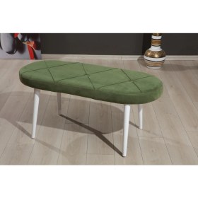 Resim Mymassa Soho Bench Sandalye - 11 Renk - Ahşap Ayak 