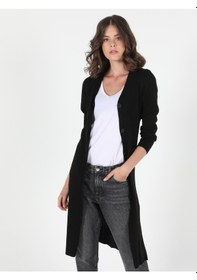 Resim Colin's Slim Fit Kadın Siyah Hırka CL1050577_Q1.V1_BLK 
