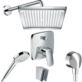 Resim Hansgrohe Hng Logi?s Ankastre Set Krom - Gagasiz 