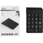 Resim Shuai Yan Kablosuz 2.4 Sayısal Tuş Takımı 18 Tuşlu Bluetooth Klavye Ofis Mini Klavye Ofis Ofis Çalışanları Için Uygun (Yurt Dışından) 